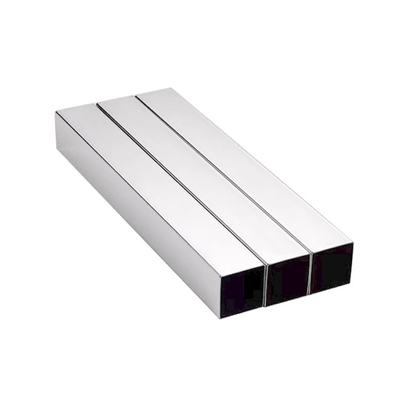 Decorative 316 100mm Stainless Steel Pipe And Tubes Rectangular