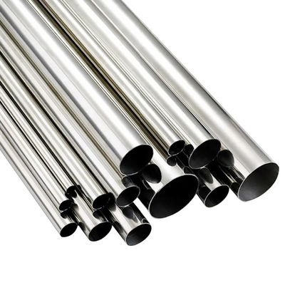 SS  304 Welded Polished Seamless Stainless Steel Pipe round