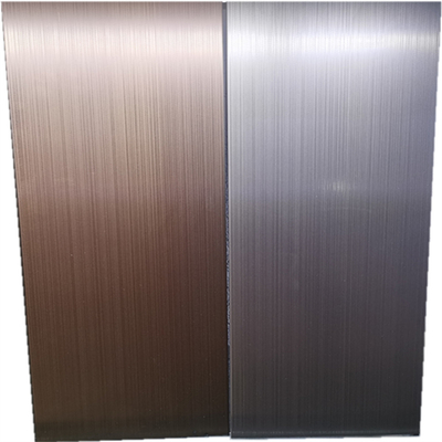 Rose Gold 316LN S31653 1.4429 Color Stainless Steel Plate Sheet 4X8 Aisi