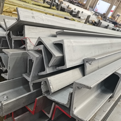 ODM U Shape Stainless Steel Decorative Profiles 300 Series ASTM