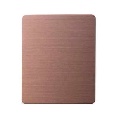 Rose Gold 316LN S31653 1.4429 Color Stainless Steel Plate Sheet 4X8 Aisi