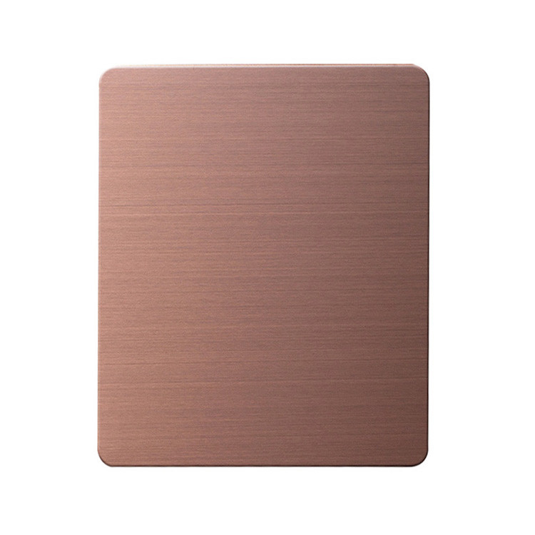 Rose Gold 316LN S31653 1.4429 Color Stainless Steel Plate Sheet 4X8 Aisi